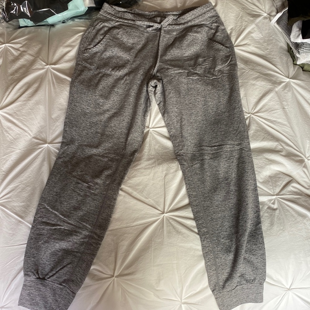 Grey sweatpants